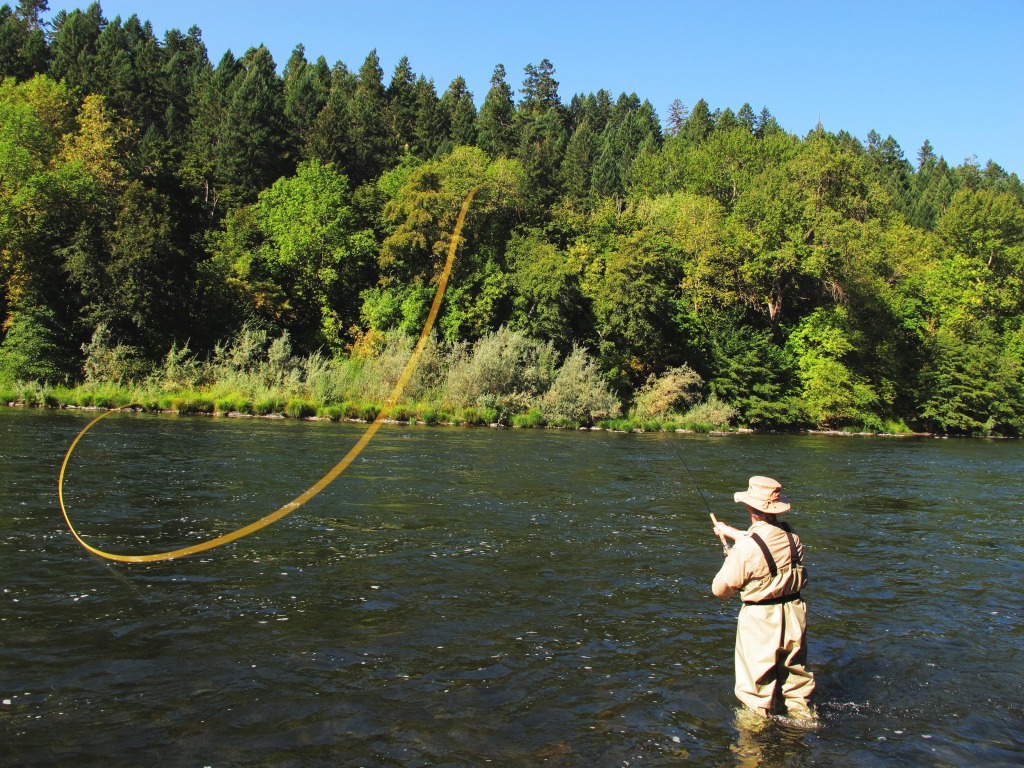 fishing the Rogue River